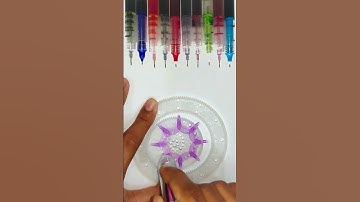 Can you count the rotations of pen? || ASMR || spirograph with zaid #spirographwithzaid #shorts