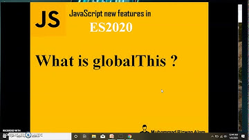What is globalThis?  #javascript, #es2020, #globalThis