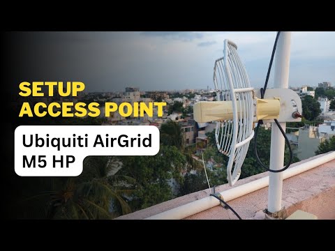 How to setup ubiquiti access point | ubnt wireless device configuration ...
