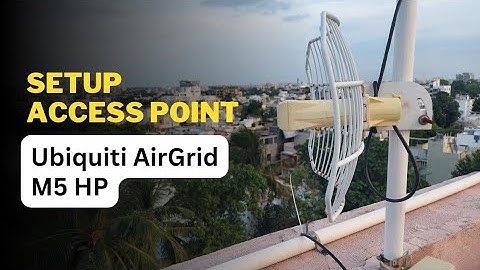 How to setup ubiquiti access point | ubnt wireless device configuration |