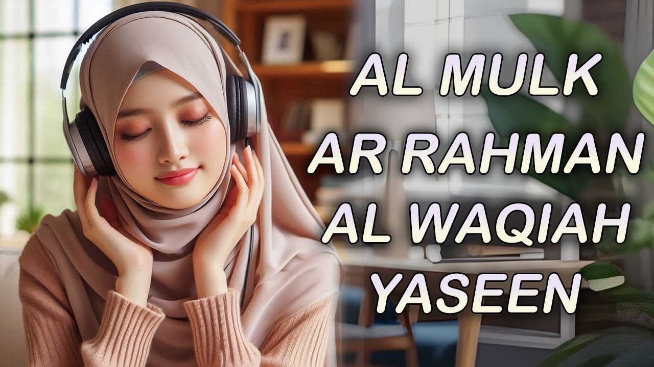 Beautiful Quran Recitation for Peace of Mind Surah Al-Mulk, Al-Waqiah, Ar-Rahman, Yaseen/ Yasin