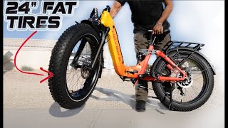 The Heybike Horizon is awesome! 24' fat tires!