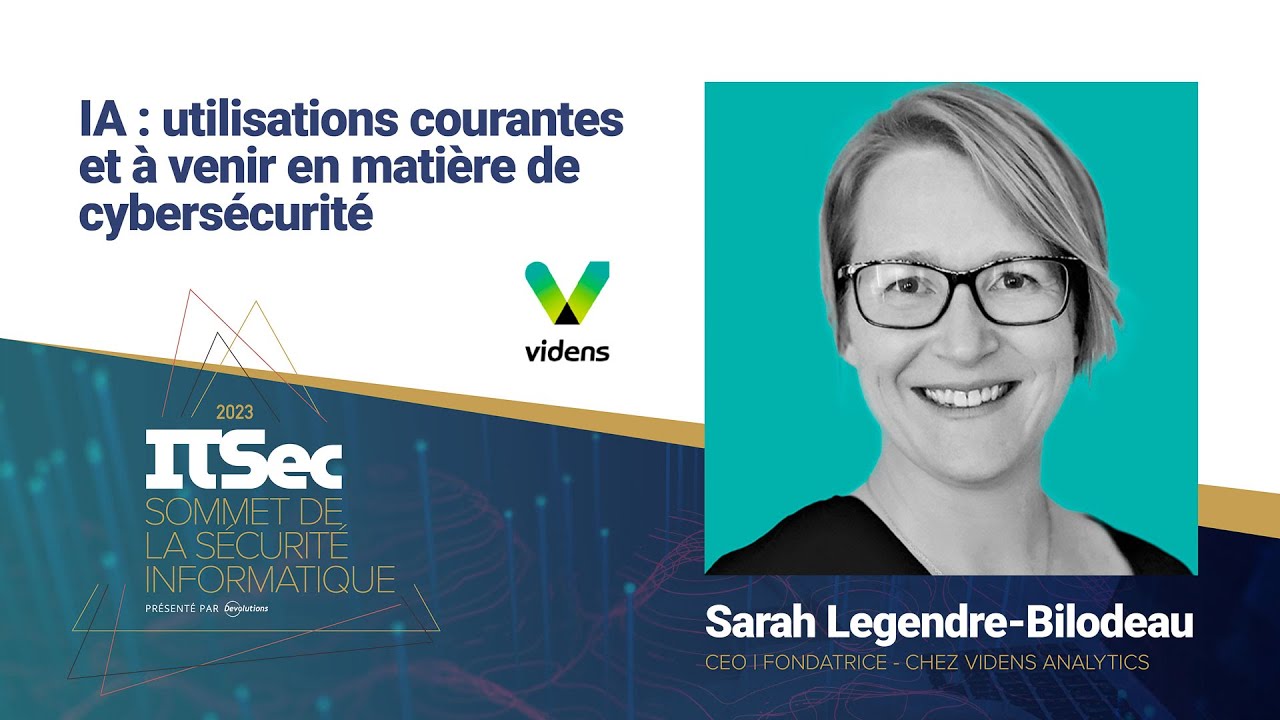IA : utilisations courantes et à venir en matière de cybersécurité - ITSec 2023