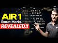 JEE Advanced 2025 AIR 1 Exact Marks REVEALED!