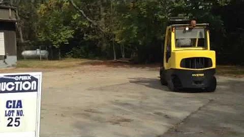 Forklifts & Material Handling Equipment Auction Lot 25 - 15,000 LB HYSTER S155FT LIFT TRUCK