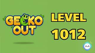 Gecko Out level 1012｜章魚Game館 Octopus Game Room