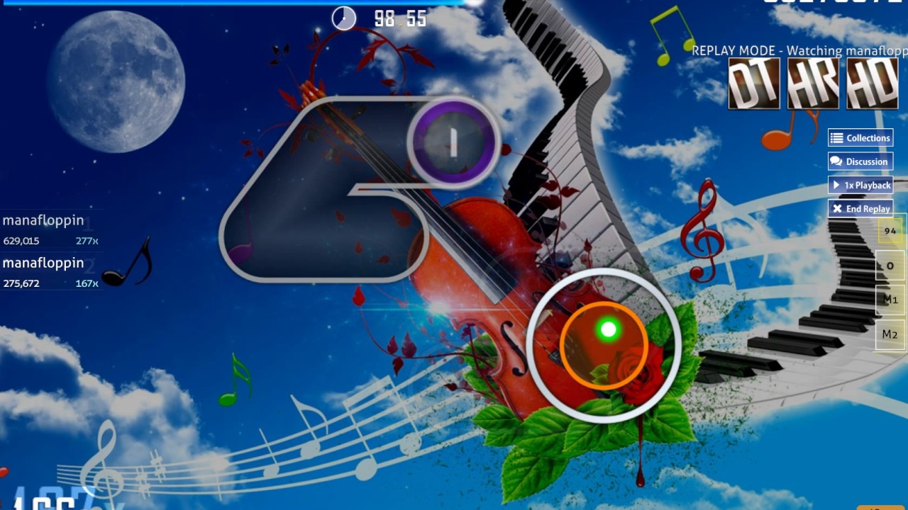 Карта осу танцы