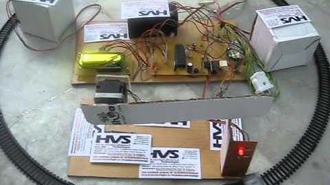 AT89S52 based automatic railway gate controlling project