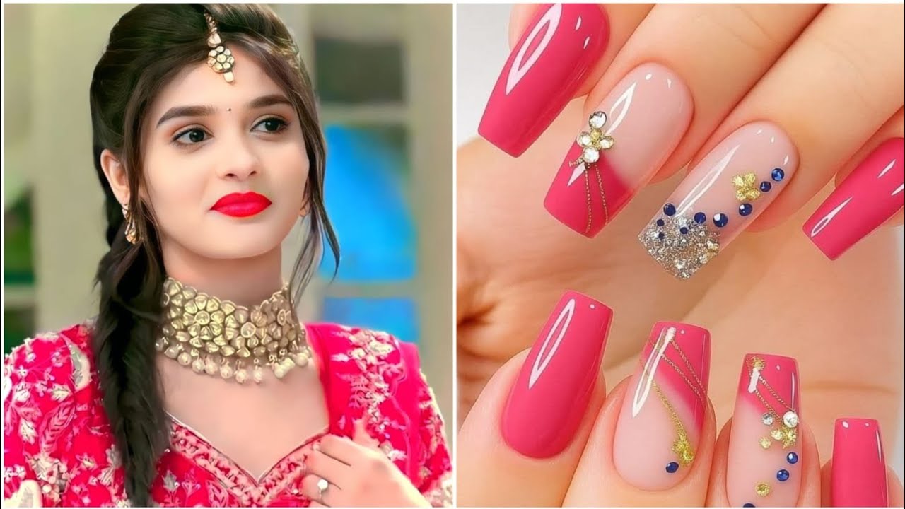 🌷✨ Pranali Rathore vs same as nailpolish 💅#yrkkh #akshu @unniebeauty23 