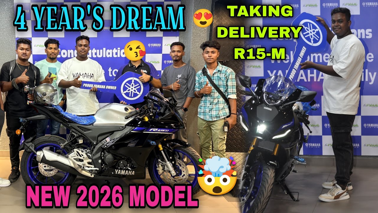 😍Finally !!! Our dream bike delivery 🔥| R15M | Yamaha | r15v4 | yamaha | Bengali | @TheUK07Rider ​