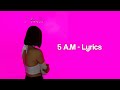 eydrey - 5 A.M. (Official Lyric Video)