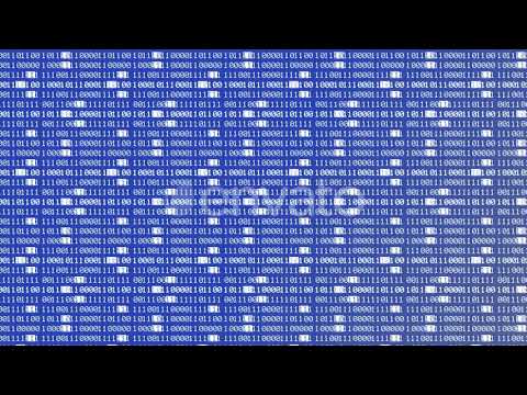 4K Binary Code 3 | Motion Graphics - Envato elements