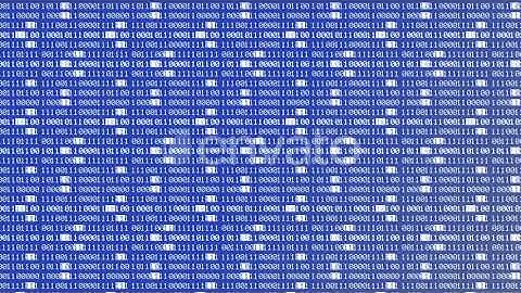 4K Binary Code 3 | Motion Graphics - Envato elements