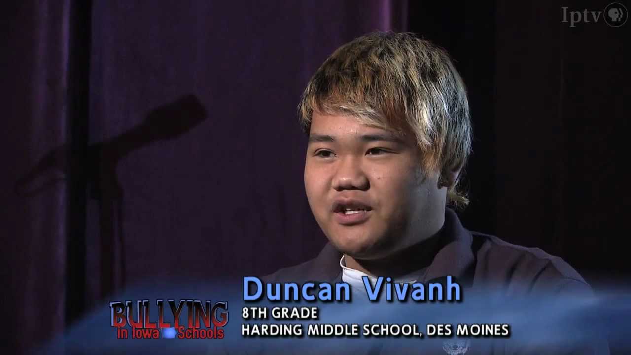 Bullying in Iowa Schools Harding Middle School Profile YouTube