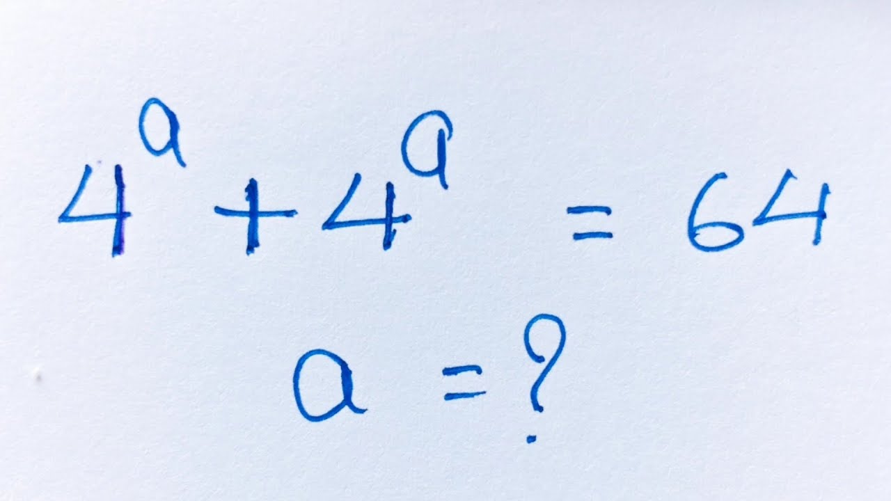 Crack This Exponential Algebra Puzzle| Can You Conquer This Math Olympiad Challenge?|#trending 