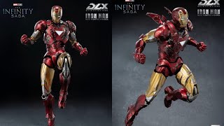 【未開封】Threezero アイアンマンマーク6 New Ironman Mark 6 Damaged Version action figure Threezero