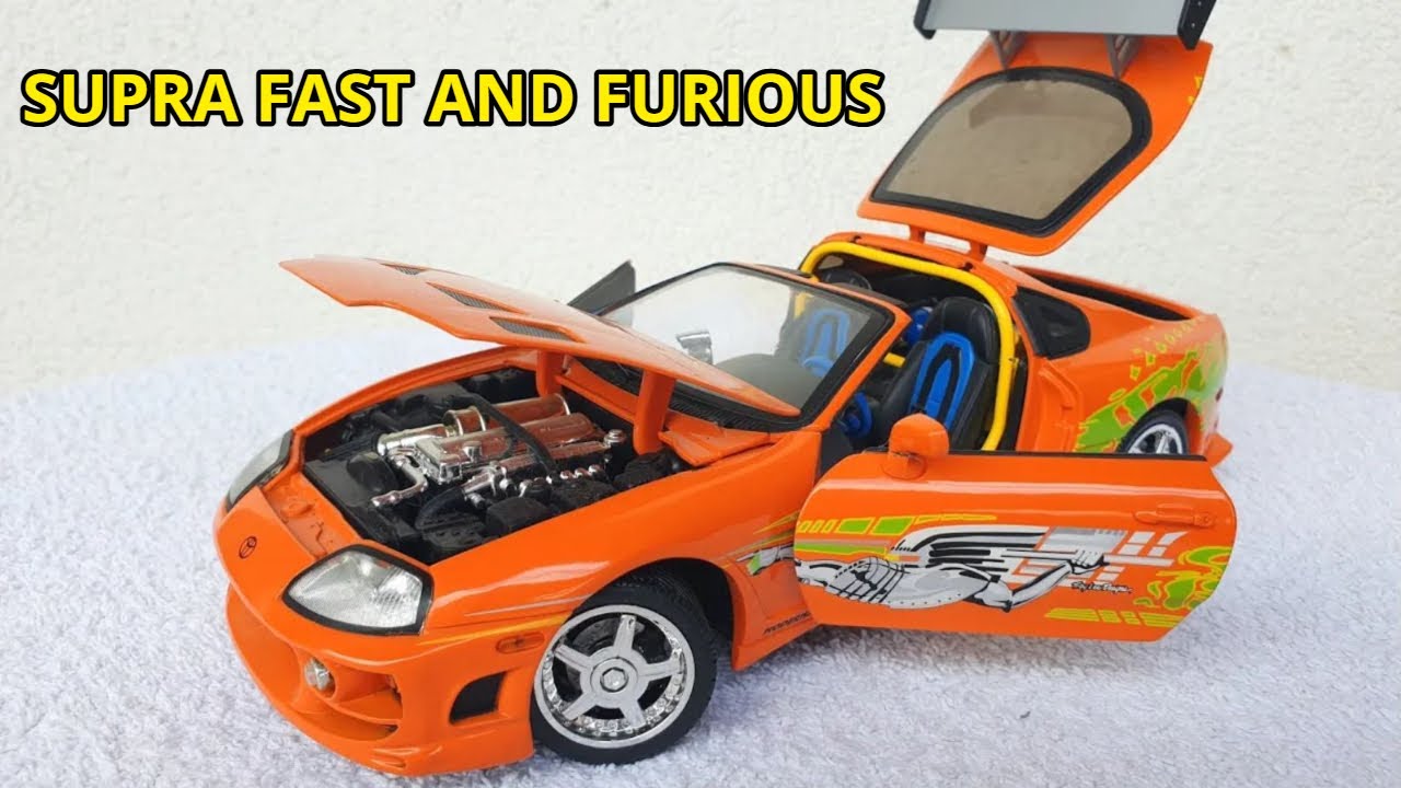 Toyota Supra The Fast and The Furious  Paul Walker 1/18 ERTL