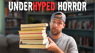 Eight Underhyped Horror Novels for Spooky Season! Monsters, Killers, Psychological Horror, and More!
