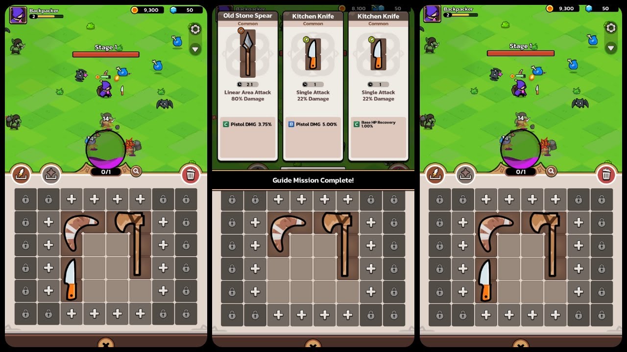 Backpack Survivors : Idle RPG Game Mobile Gameplay Android - YouTube