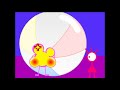 Coral blows a huge beach ball and fills the room + Sikky