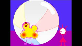 Coral blows a huge beach ball and fills the room + Sikky