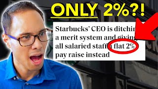 Starbucks CEO Increases Salaries by ONLY 2%?! (Reaction)