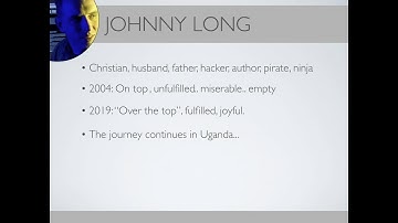 WWHF 2020 (Virtual): Your Journey Matters - Johnny Long