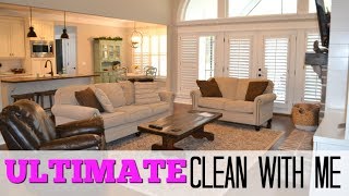 ULTIMATE CLEAN WITH ME | SPEED CLEAN ENTIRE HOUSE CLEANING | MAJOR CLEANING MOTIVATION