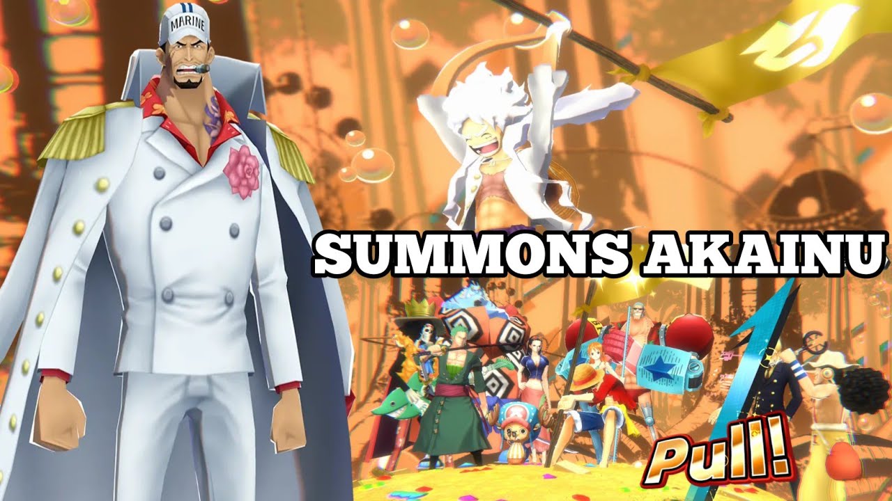 SUMMONS ADMIRAL AKAINU SAKAZUKI | ONE PIECE BOUNTY RUSH | OPBR