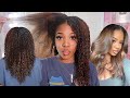 DIY Clip-In Install on My Natural Hair 💖 | Wash Day Routine &amp; Curly Hair Routine ft CurlsQueen Hair
