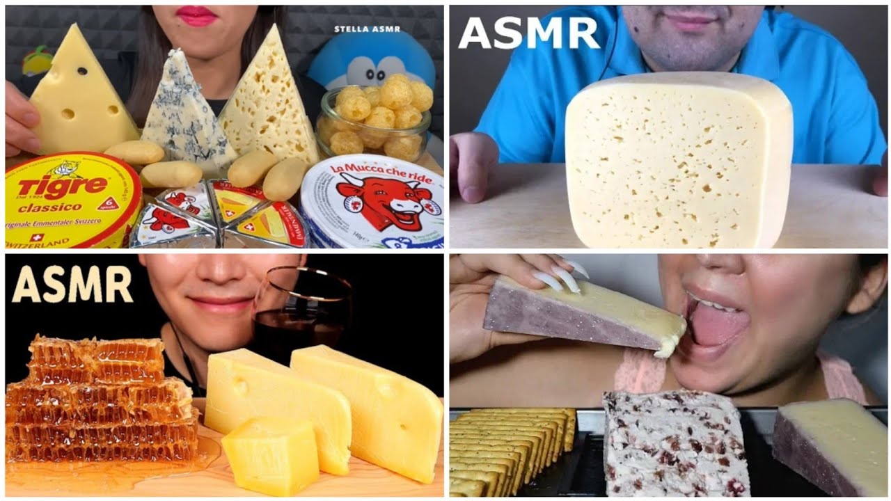 [VKK-ASMR] TỔNG HỢP VIDEO ĂN PHÔ MAI KHỐI SIÊU NGON 🧀🧀🧀