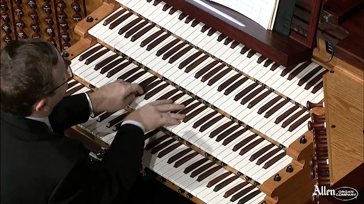 Allen Organ Artist William Picher plays Toccata in...
