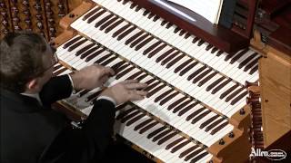 Allen Organ Artist William Picher plays Toccata in D Minor by Gordon Blach Nevin