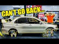 Rebuilding a wrecked mitsubishi lancer evo 8  part 3