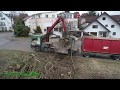 Energieholz häckseln mit MAN und Jenz HEM 581 Aufbau, März 2019 [4K]
