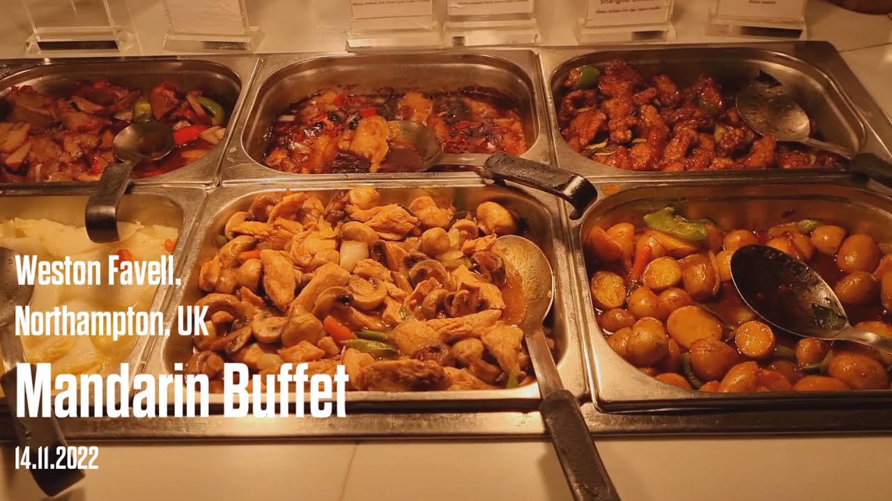 Weston Favell, Northampton Mandarin Buffet, my 44th Birthday YouTube