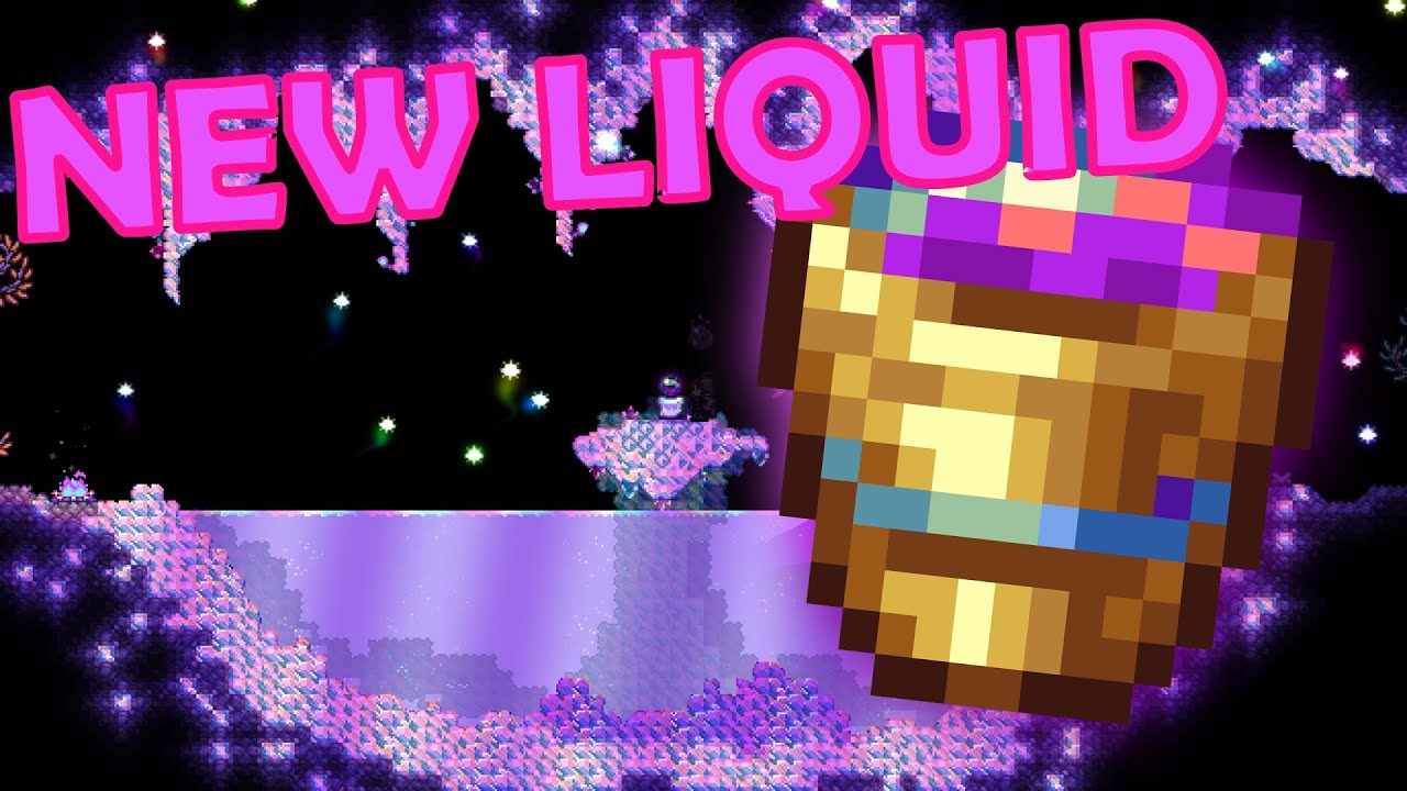 Terraria's NEW LIQUID Is A Game Changer... YouTube