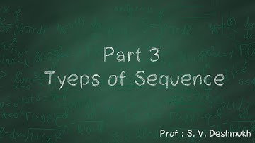 Type of sequence (Convergence, Divergence, Oscillatory)