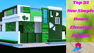 Top 35 New Single floor House Elevation designs || Single floor house elevations || Latest designs