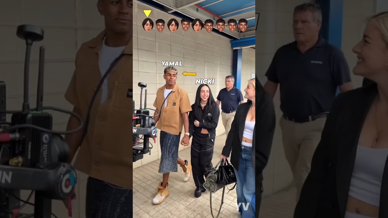 Lamine Yamal & his Cute Girlfriend Nicki Nicole 😍