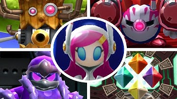 Kirby Planet Robobot - All Bosses (Story Mode)