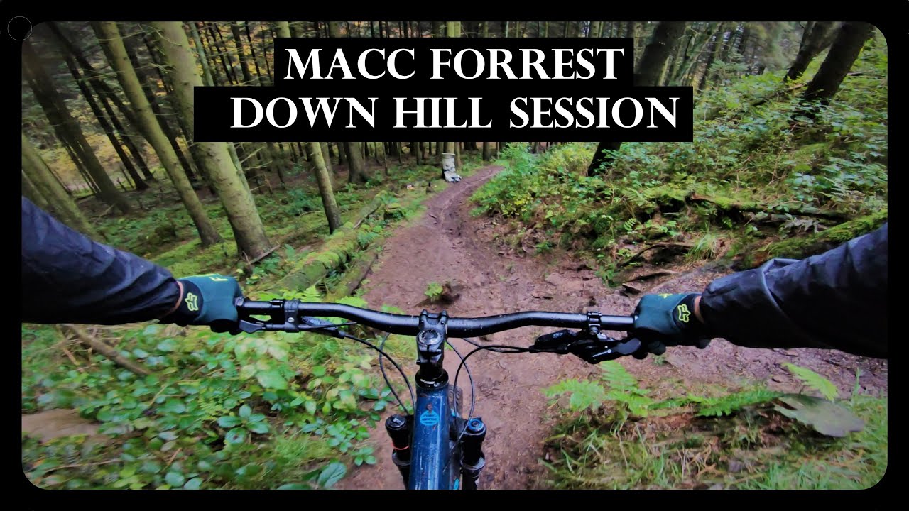 DOWNHILL MOUNTAIN BIKE SESSION @ MACCLESFIELD FORREST - IT HAS IT ALL - Ep12