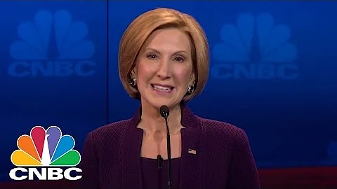 Carly Fiorina: I Was Told I Didn't Smile Enough | ...