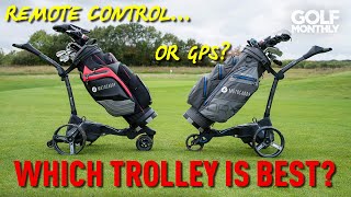 REMOTE CONTROL vs GPS... WHICH TROLLEY IS BETTER?