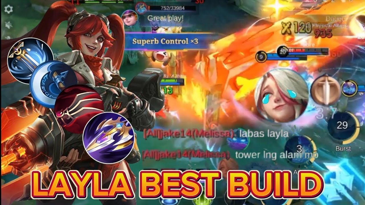 Layla The Real Late-Game Monster!! They Underestimated the Starter Hero - LAYLA GAMEPLAY ~MLBB