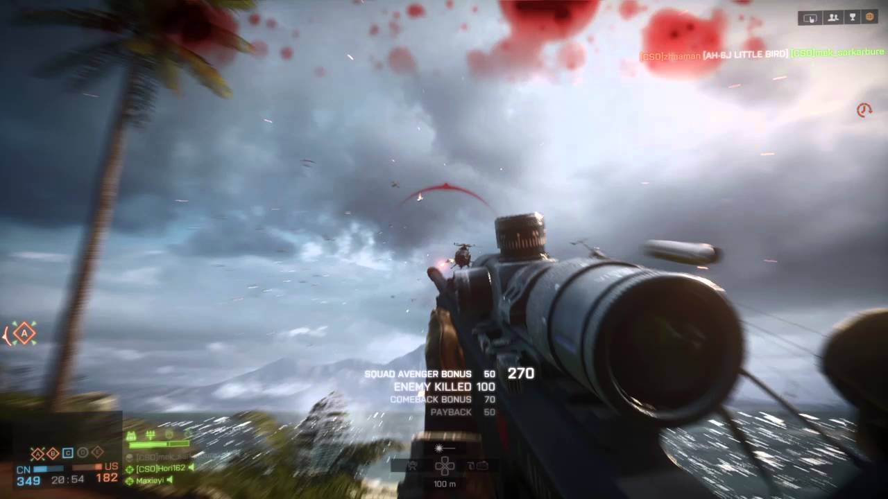 Battlefield 4™ Chopper down