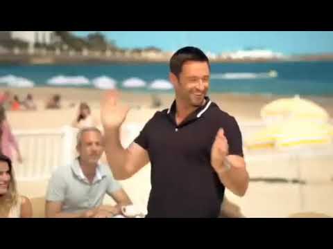 Huge Jackman Lipton Ice Tea Commercial with Original Safety Dance Song by Men Without Hats