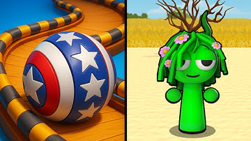 Going Balls Vs Spranky Survival 🏐🌏🧟‍♂️🧛‍♀️ Max All Levels Android iOS Gameplay Ep 668