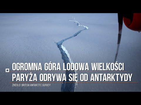 Wideo: Rok Temu Ogromna Góra Lodowa Oderwała Się Od Antarktydy. Co Się Z Nim Stało W Tym Czasie? - Alternatywny Widok