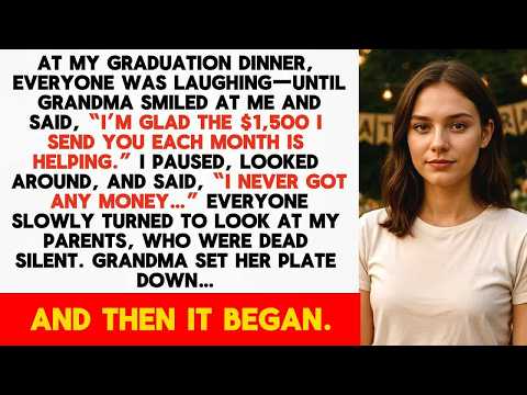 At My Graduation Dinner, Grandma Said： “Hope The $1,500 Helped!” I Said, “What Money？” And The